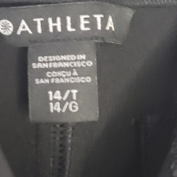 Athleta- Women's 2 pair black pants- Size 12 and Size 14T - Picture 12 of 12